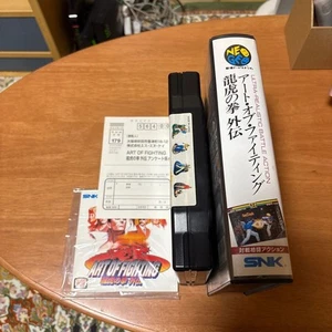Fist of Dragons and Tigers Gaiden Art of Fighting Neo Geo ROM Retro Box Postcard - Picture 1 of 10