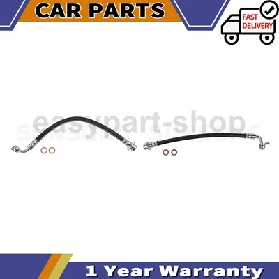 2 Sunsong Rear Brake Line Hose Fits 2003 2004 2005 2006 2007 INFINITI G35 - Image 1 of 4