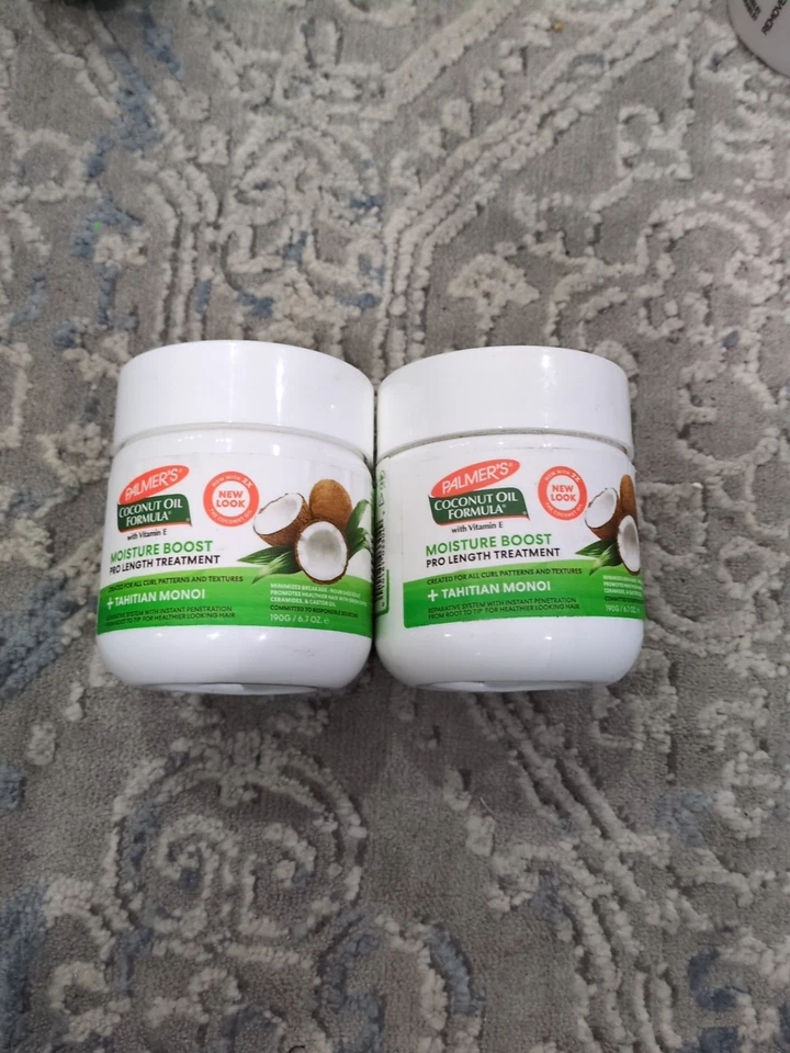 Palmers óleo de coco fórmula hidratação impulso tratamento comprimento profissional 6,7 oz - lote de 2 - Imagem 1 de 4