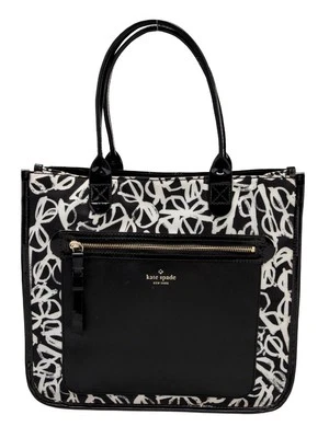 Gafas de optometría Kate Spade Aurelia Court Jessmin estampado nailon charol cuero Foto 1 de 4