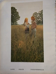 1967 women's Paraphernalia Clothing Vintage Love Peace Fashion ad - Picture 1 of 1