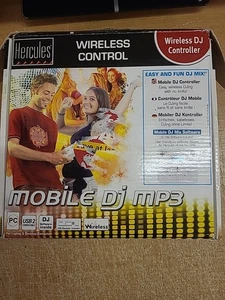 Hercules Mobile DJ Wireless Controller, Instal CD & Instruction NO USB RECEIVER - Picture 1 of 12