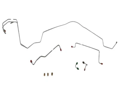 Kit de línea de freno delantero para Buick Gran Sport 1965-67 con freno de disco manual-AKT6411SS Foto 1 de 2