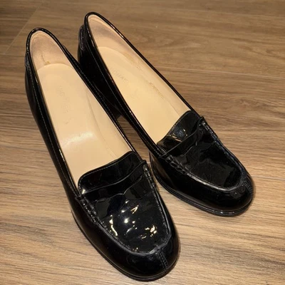 Zapatos de salón MICHAEL Michael Kors charol negro Penny talla 8 aspecto clásico Foto 1 de 4