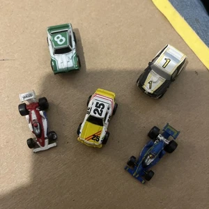 Micro Machines Stock Car Trio and 2 Indy Cars Galoob 1989 - Picture 1 of 4