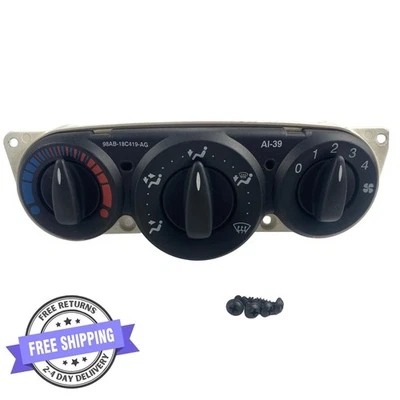 2000-2007 Ford Focus Temperature AC A/C Heater Climate Control Unit Panel OEM - Image 1 of 4