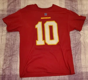 Washington Redskins Robert Griffin III #10 Shirt Size Large NFL Team Apparel - Picture 1 of 6