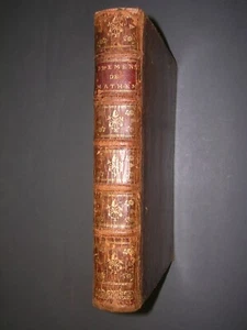 18. Jahrhundert Mathematik Rivard (M.) Elemente der Mathematik 1752 Tafeln - Bild 1 von 10