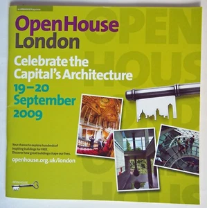 OPEN HOUSE LONDON GUIDE / 19 - 20 SEPTEMBER 2009/ ANNUAL ARCHITECTURAL EVENT - Imagen 1 de 2