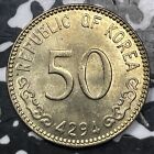 KE 4294 (1961) Korea 50 Hwan (8 dostępnych) Wysoka jakość! Piękna! (tylko 1 moneta)