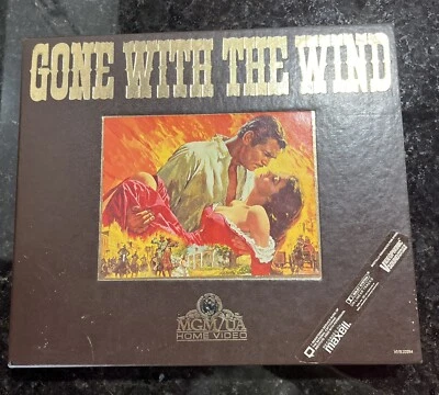 COLLECTORS EDITION Gone With The Wind VHS Box Set Part 1 and 2 MGM Video 1023 - Image 1 of 4