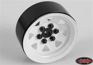 RC4WD 6 Lug Wagon 1.9 Steel Stamped Beadlock Wheels (White) / RC4ZW0128 - Bild 1 von 1