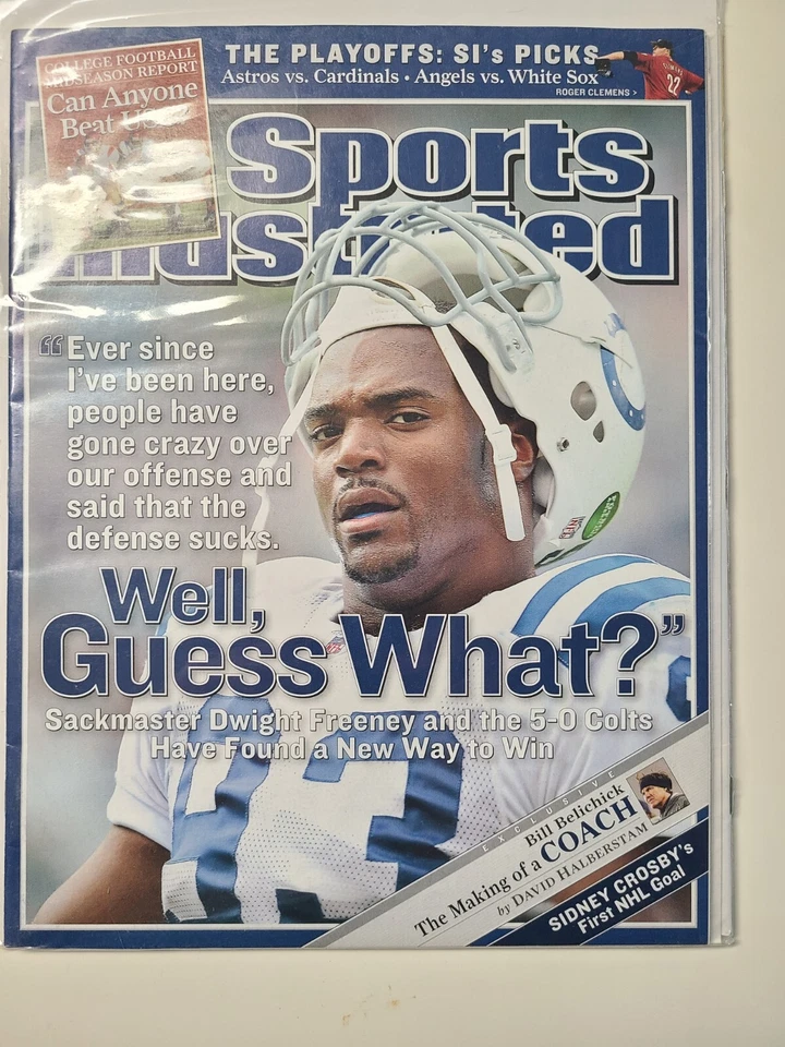 Dwight Freeney Sports Illustrated Indianapolis Colts No Label  - Image 1 of 1