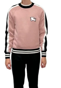 Hombres Burberry Sudadera Pullover Hagden Pálido Orquídea Talla XL EU54 UK/US44 - Imagen 1 de 10