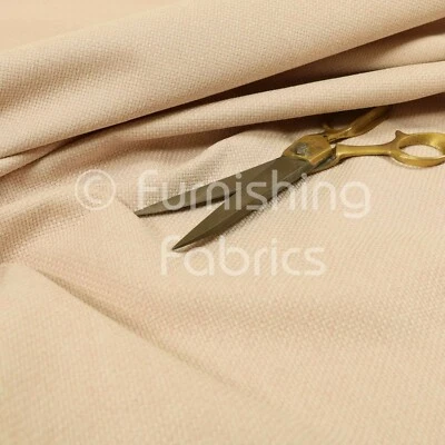 Tela para muebles cortina tapicería tejido cesta texturizado terciopelo suave rosa Foto 1 de 4