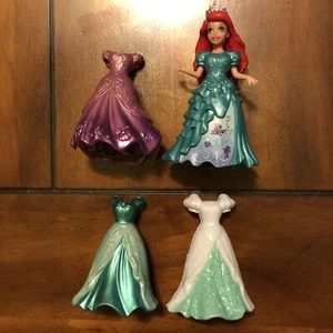 disney princess little kingdom princess Ariel snap magic clip and dresses - Picture 1 of 7