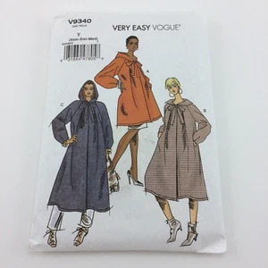 Very Easy Vogue Pattern 9340 Misses Hooded Coat Cut Sz 4 6 8 10 12 14 Xs Sm Med - Picture 1 of 12