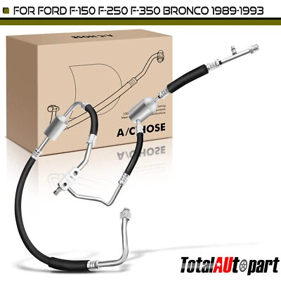 Conjunto de succión y descarga para Ford F-150 89-93 F-250 F-350 Bronco 1989-1993 Foto 1 de 4