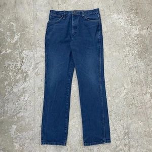 Wrangler Jeans 36x33 Blue Pants 936 Cowboy Western Faded Denim Tag 36x34 B849 - Picture 1 of 14
