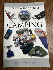 BSA Eagle Scout ~ Serie Insignia de Mérito de Camping Folleto Libro Boy Scouts of America - Imagen 1 de 3