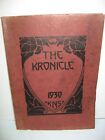 1930 Kronicle, Keene Normal School (now State College), Keene, NH Yearbook