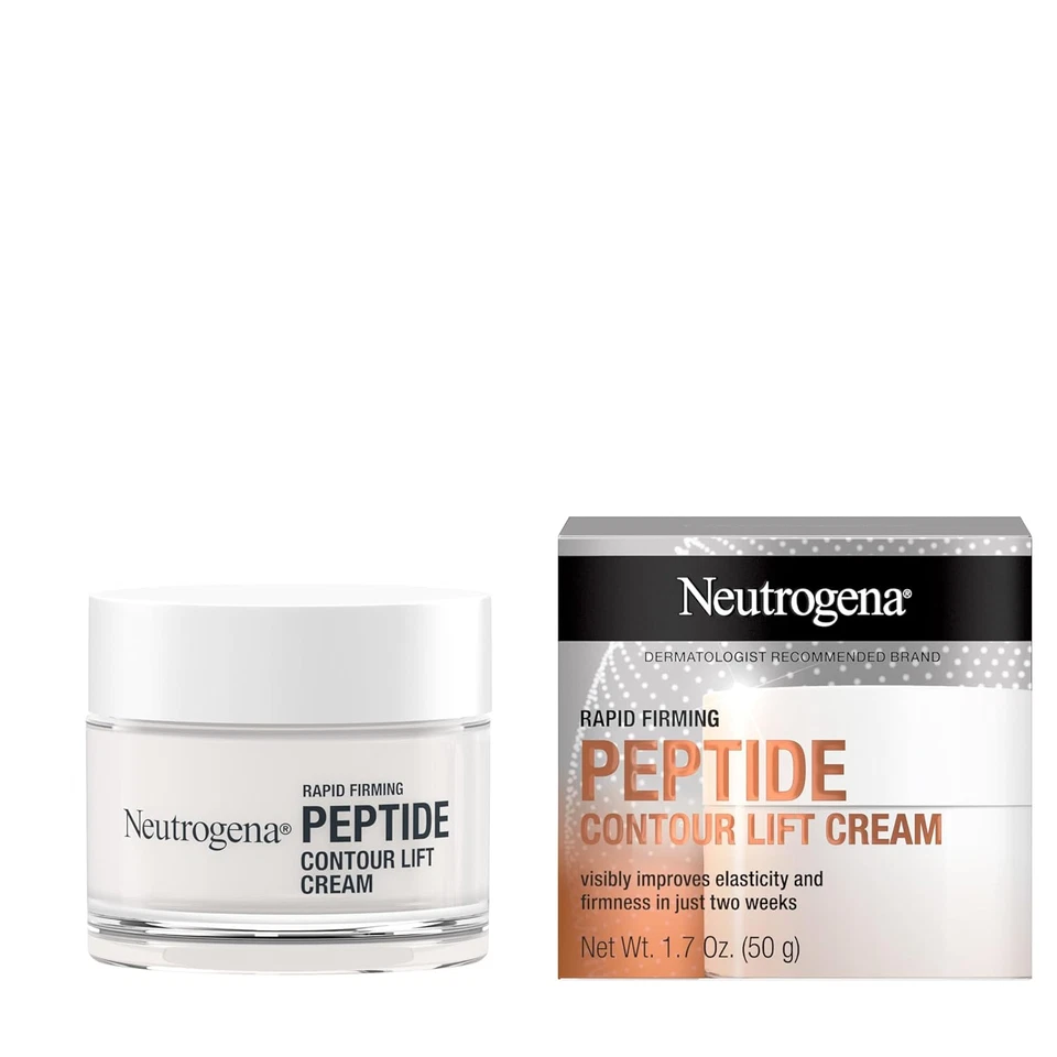 Neutrogena Crema Facial Reafirmante Rápida Péptido Lifting Contorno, Hidratante Diario Facial Foto 1 de 4