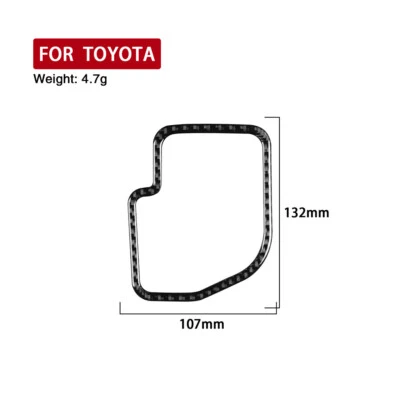 1pcs Interior Gearbox Shift Frame Trim Cover For Toyota Tundra 2007-2013 - image 1 of 4