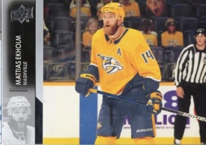 21-22 2021-22 Upper Deck 1 Mathias Ekholm #102-Predators - Picture 1 of 1