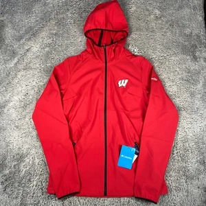 Columbia Wisconsin Badgers Heather Canyon Softshelljacke Größe Small Damen rot - Bild 1 von 7