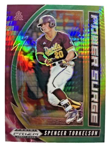2020 Panini Prizm Draft Picks Power Surge Green Pulsar Spencer Torkelson #PDP165 - Picture 1 of 2