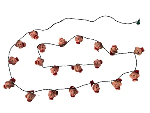 20 Vintage Christmas Elf Pixie Head Light Covers (Light Strand not included) - Picture 1 of 8