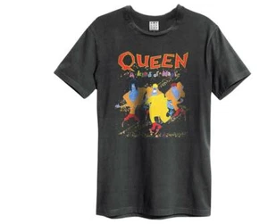 Camiseta Amplified Queen - "A Kind of Magic" gris neu - Imagen 1 de 5