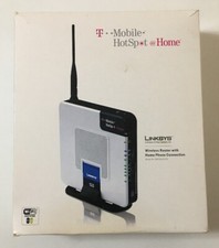 T-MOBILE HOTSPOT@HOME LINKSYS WIRELESS ROUTER PHONE WRTU54G-TM - TESTED & WORKS