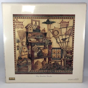 Debbie Mumm Art Print "MY GARDEN STUDIO" 13"H x 13"W Original Packaging NOS - Picture 1 of 7