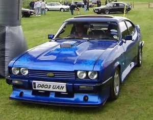 Alerón delantero Ford Capri modificado Club con orificios de ventilación/luz fibra de vidrio G120 - Imagen 1 de 1