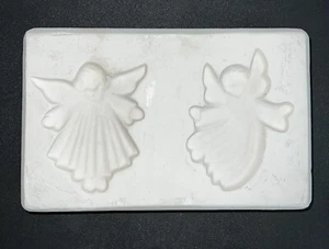 Unmarked Vintage Angel Ornaments Ceramic Slip Casting Mold Open Pour - Picture 1 of 4