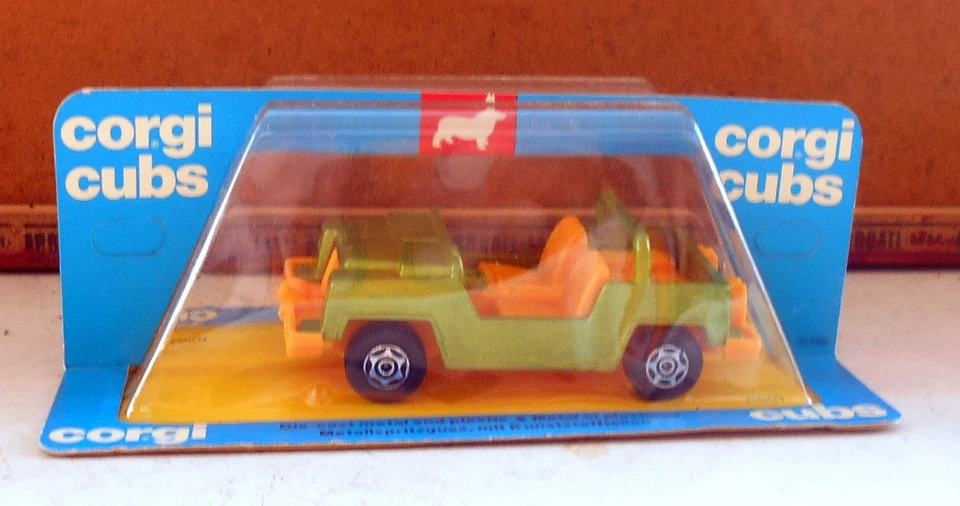 CORGI CUBS R501 AUTOMODELLINO JEEP 1:43 DIE-CAST E PLASTICA CON BOX - Immagine 1 di 1