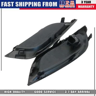 2 piezas cubiertas de orificio de luz antiniebla delantera izquierda y derecha para Mazda 3 2010 2011 EE. UU. Foto 1 de 4