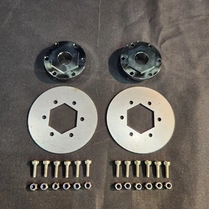 1/4 Scale 1/2" Brake Adaptors with Brake Discs & Hardware - Picture 1 of 14