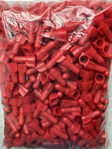 NEW Bag of 500 3M 512 Electrical Spring Connector Wire Nuts 2 #18 to 5 #12 AWG - Picture 1 of 7