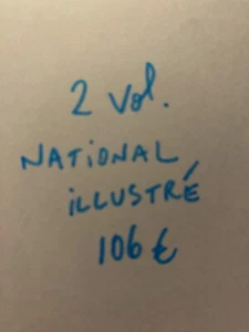 2 Volumes National Illustrated - Picture 1 of 1