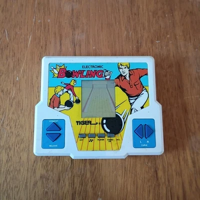 TIGER Electronic Bowling Handheld Game Vintage 1987  Untested No Battery Door - Image 1 of 2