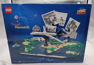 LEGO 41838 Set Momenti di Viaggio | Mappa del Mondo per Viaggiatori e Arredamento Casa (#R1-A7) - Foto 1 di 10