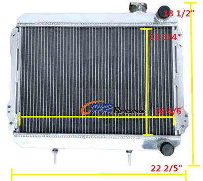 Radiador de aluminio Fit 1979-1983 Toyota Corolla SR5 AE70/AE71/AE72 3A/4A 1.5/1.6 Foto 1 de 4