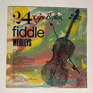 24 Cape Breton Fiddle Medleys - 12" Vinyl LP CANADA Celtic 53 1970 - Imagen 1 de 5