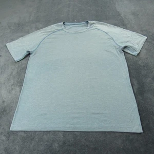 Lululemon Metal Vent Tech 2.0 Shirt Mens XL Blue Short Sleeve Training Gym A - Picture 1 of 10