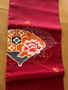 Kimono giapponese Fukuro Obi nuovo dal Giappone - Foto 1 di 4