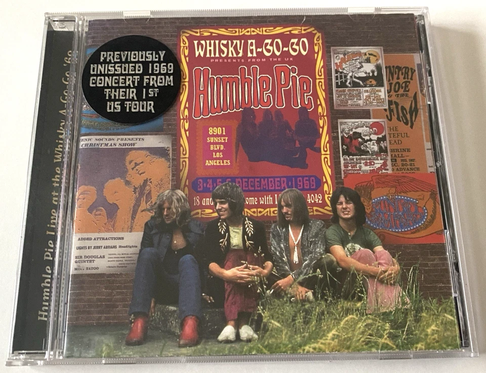 Humble Pie – Live At The Whisky A-Go-Go '69 UK CD Album 2001 Steve Marriott - Image 1 of 2