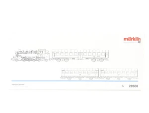 Juego de tren de pasajeros Märklin H0 28508 3 piezas con locomotora de vapor BR 086 521-2 DB / Delta Digital - Imagen 1 de 12