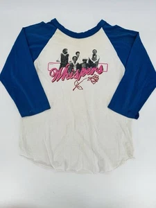 Vintage 1982 The Whispers R&B Disco Jazz Band Tour Concert Shirt Size Large RARE - Picture 1 of 5